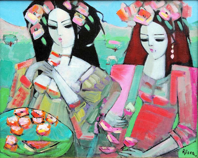 Flowering Bush - Oils