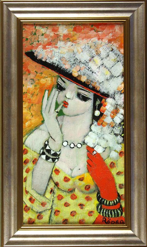I'm Thinking - Oils
