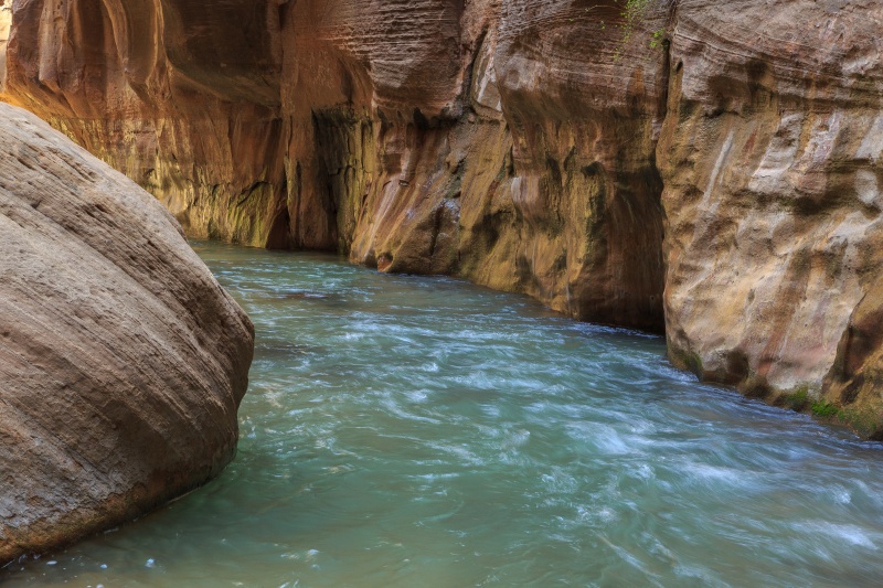 Virgin River in the Narrows - Utah