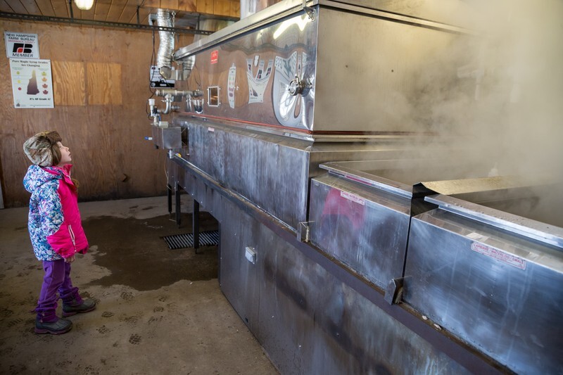 Maple Sugaring Weekend Boiling