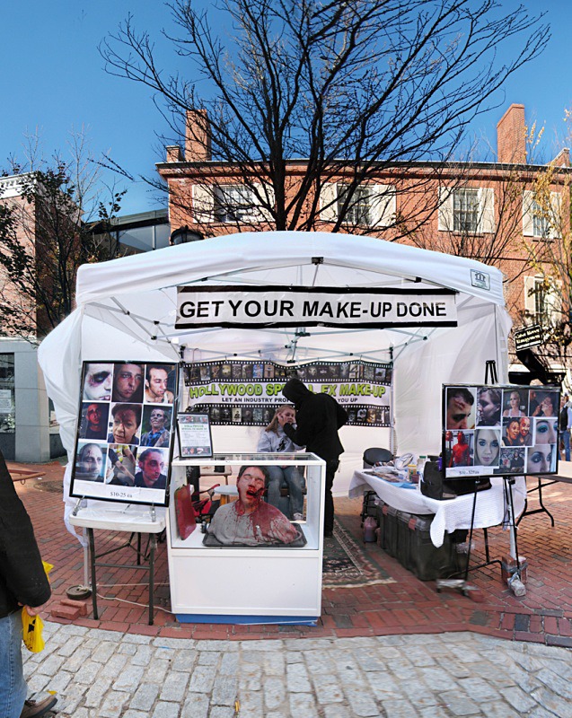 Get your makeup done, Salem - Halloween