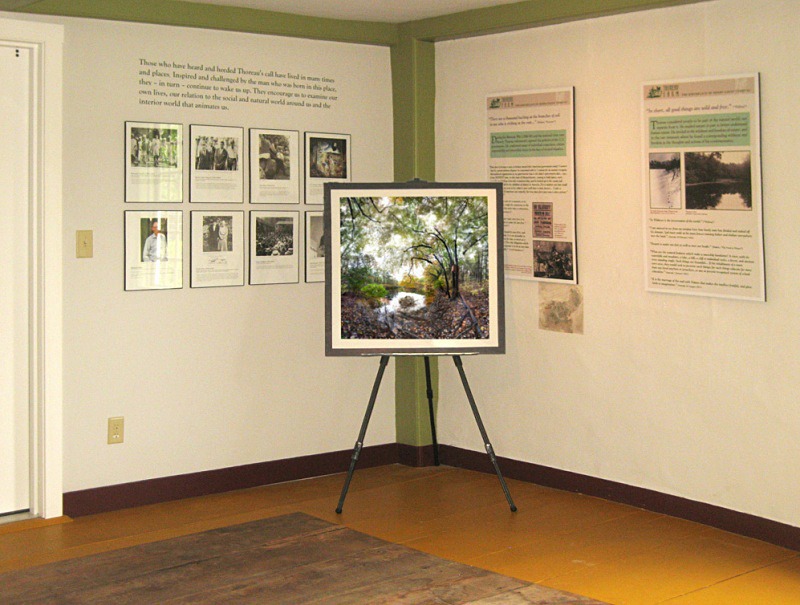 Thoreau farm trust exhibit - Walden and Cape Cod