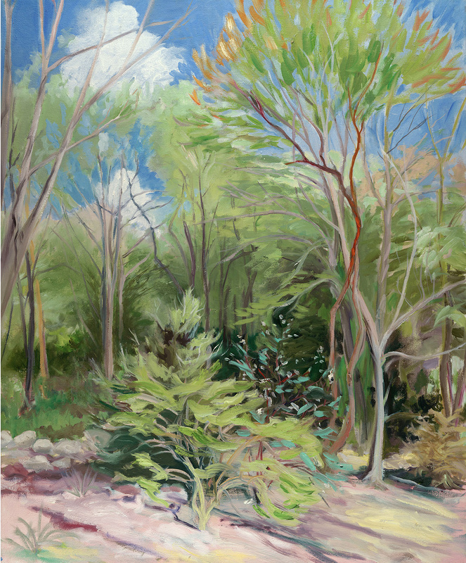 Green - Oil on Canvas