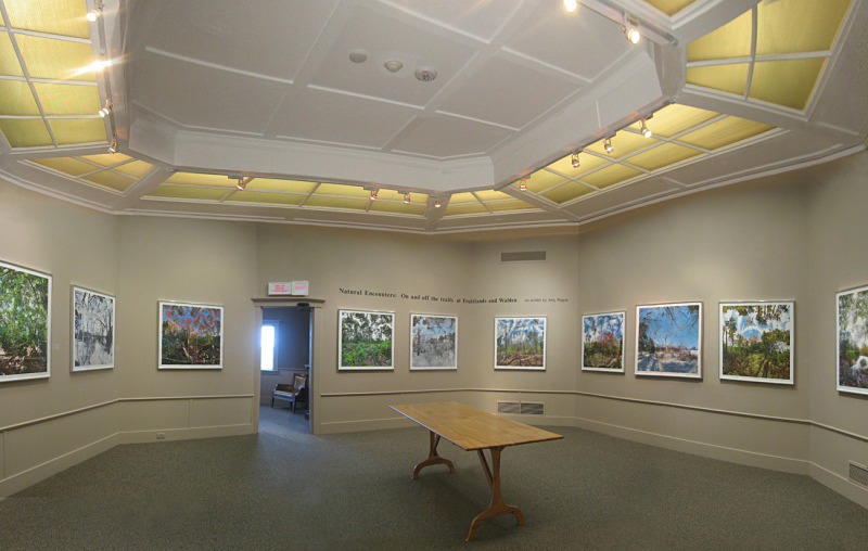 Fruitlands Museum installation - Walden and Cape Cod