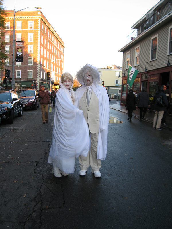 White couple (detail) - More Halloween