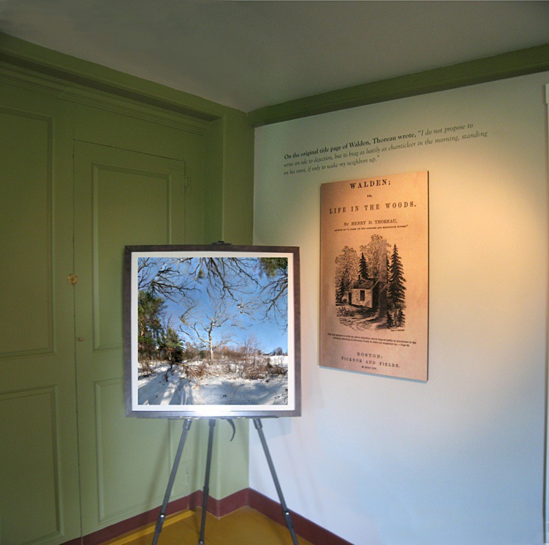 Thoreau Farm Trust exhibit - Walden and Cape Cod