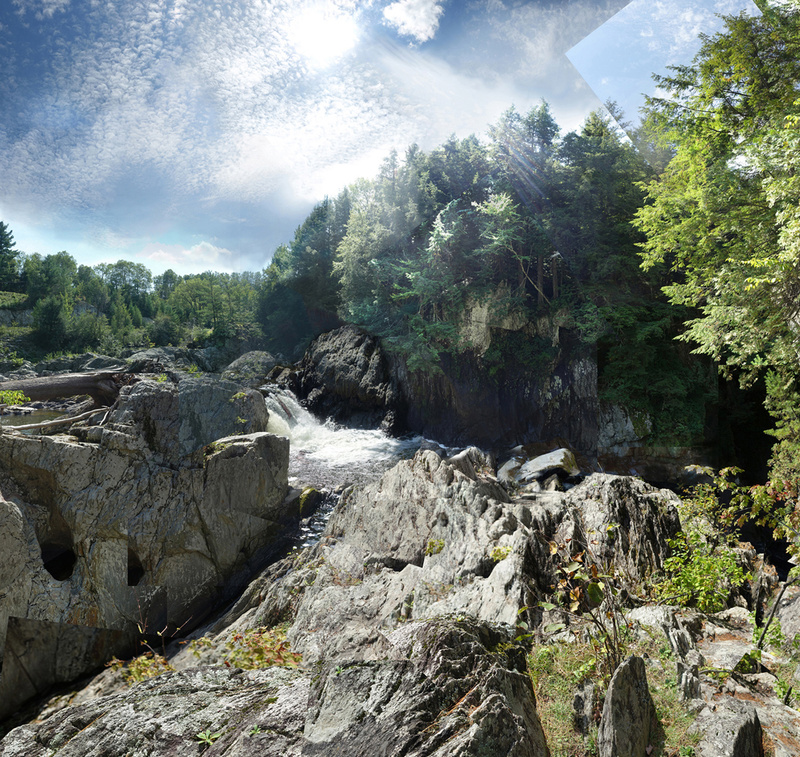 Big Falls, Vermont - Waterfalls