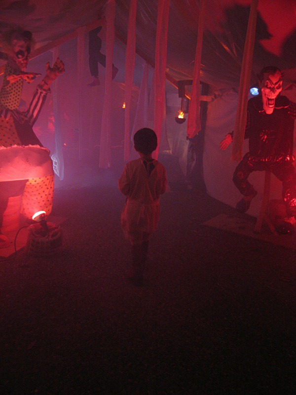 Haunted house, Weston - Halloween