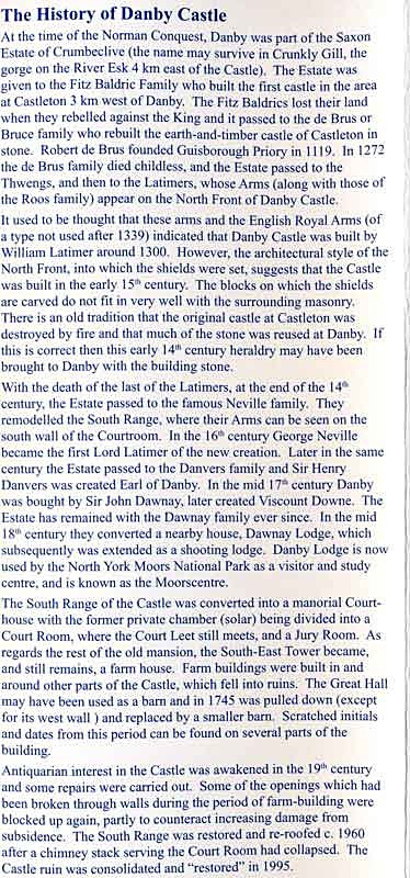  - Danby Castle