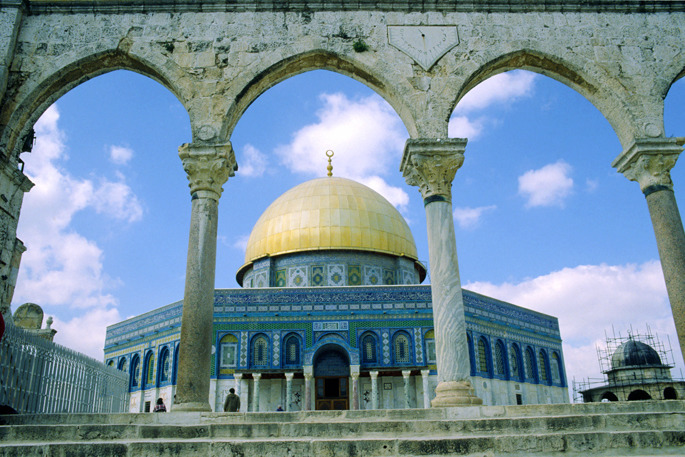 Dome of the Rock - Jordan and Israel