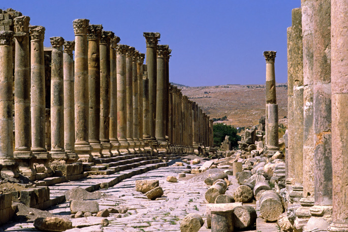 Jerash - Jordan and Israel