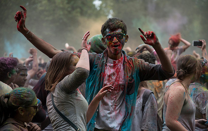 Holi Festival - People, Music and Events