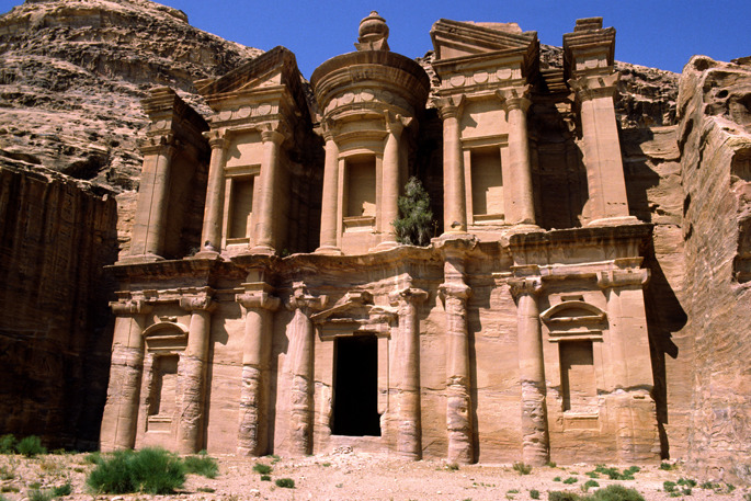 Monastery - Petra - Jordan and Israel