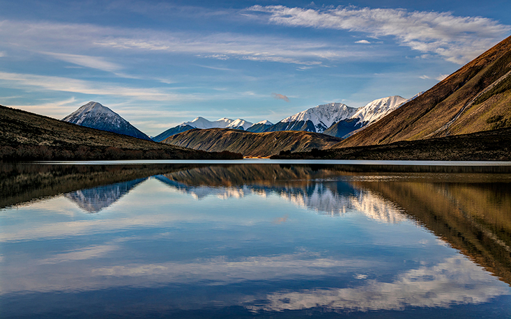 Lake Pearson - New Zealand