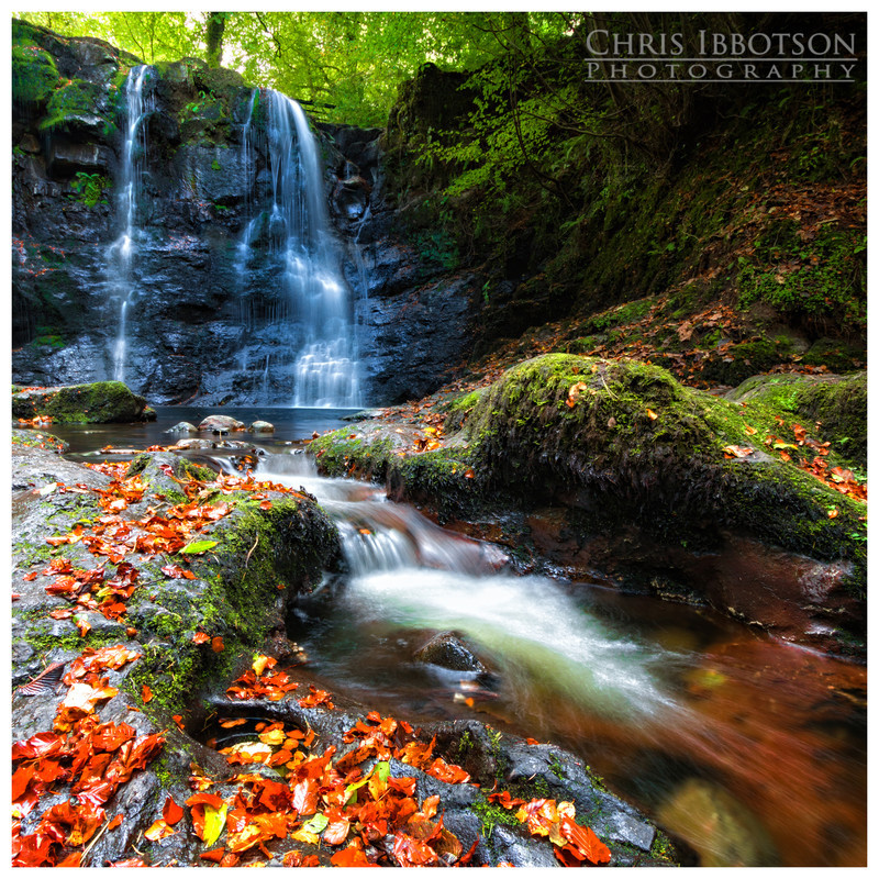 Autumn Falls, Glenariff Forest Park
