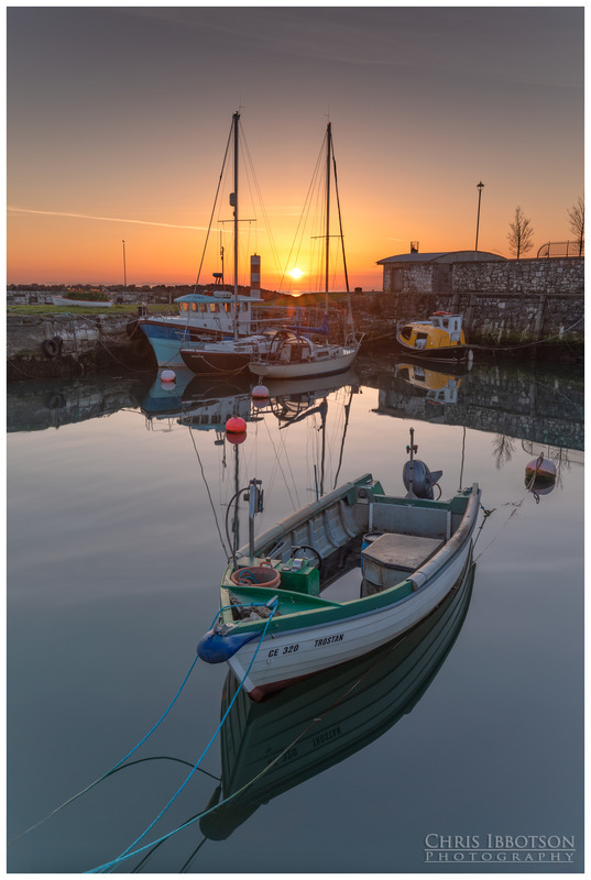 Dawn at the Harbour, Carnlough