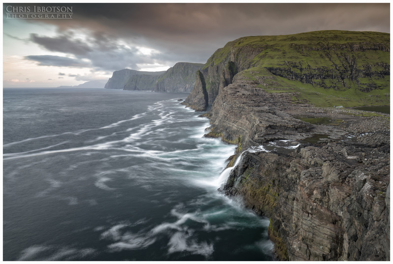 Bøsdalafossur Waterfall, Faroes
