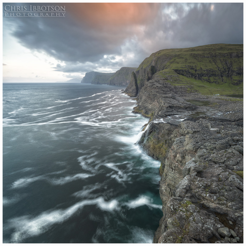 Bøsdalafossur Waterfall, Faroe Islands