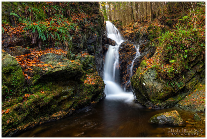 Cascading Falls, Tollymore Forest