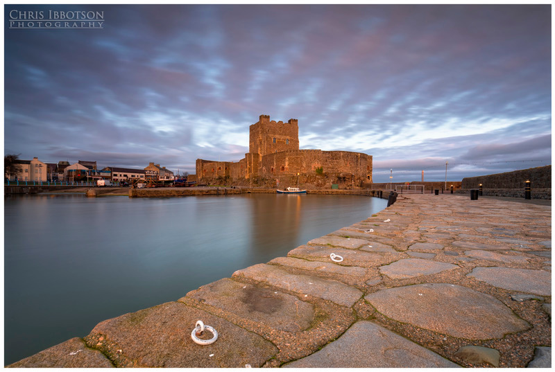 Dusk At Carrickfergus Castle