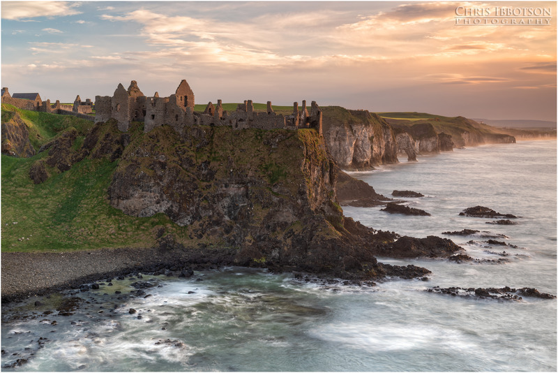 Gentle Sidelight at Dunluce Castle