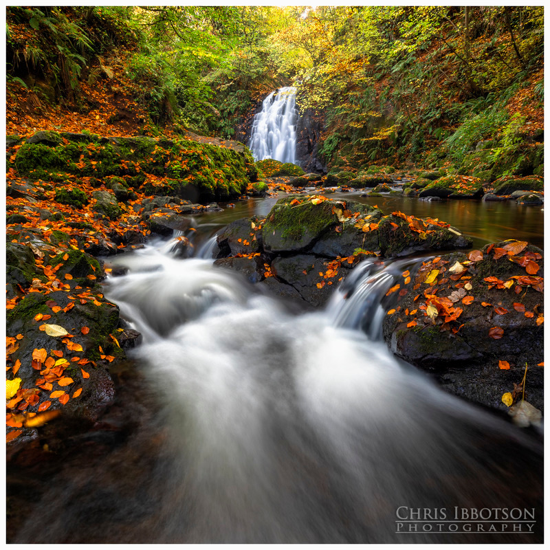Glenoe Waterfall