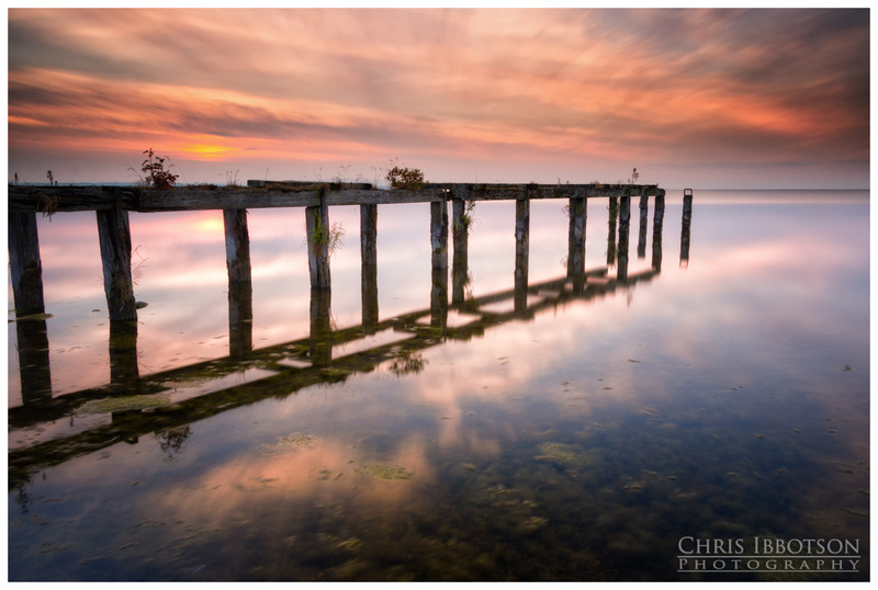 Sunset Reflections, Lough Neagh