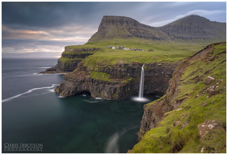 Mulafossur Waterfall, Gasadalur, Faroe Islands