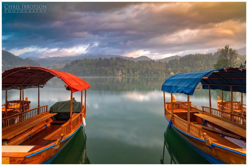 Boating on the Lake, Slovenia