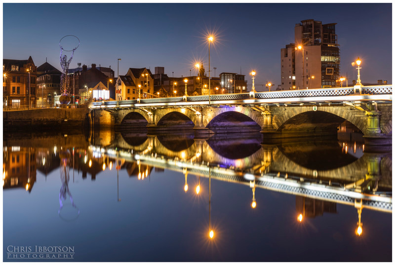 Queens Bridge Lights, Belfast