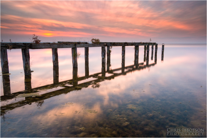 Sunset Reflections, Lough Neagh