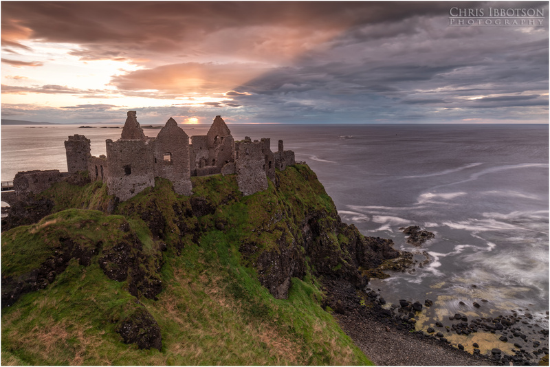 Majestic Sunset, Dunluce Castle