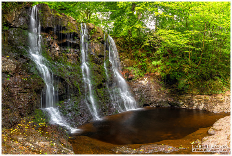 The Delicate Falls, Glenariff Forest