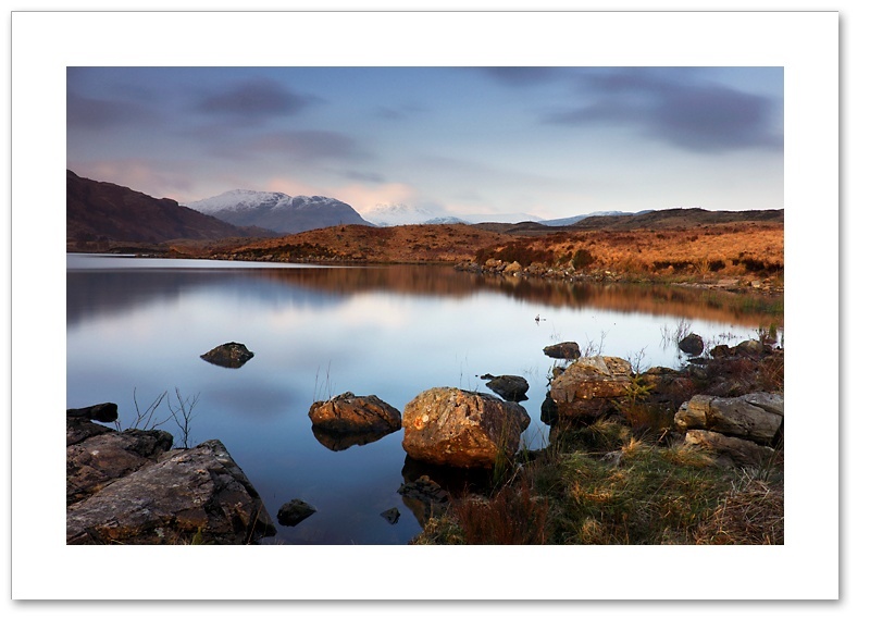 Golden glow, Loch Arklet, Loch Lomond & the Trossachs National Park