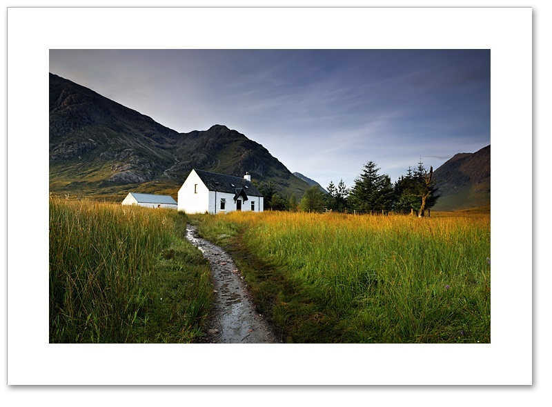Early sun, Lagangarbh, Glen Coe, Argyll & Bute
