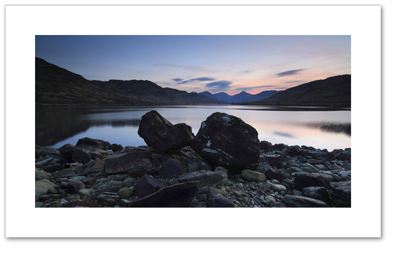 Gloaming light, Loch Arklet, Loch Lomond & the Trossachs National Park