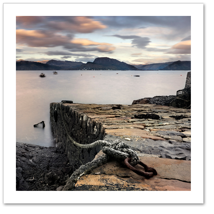 Sunset from the Pier ♦ PLOCKTON