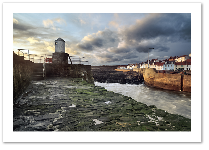 Approaching sunset, Pittenweem, east Neuk, Fife