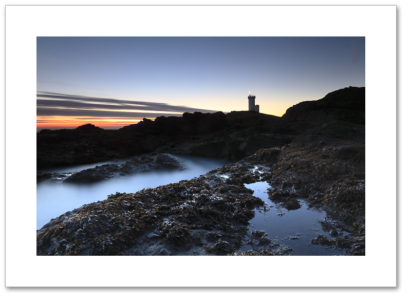 Gloaming light, Elie Ness, East Neuk, Fife