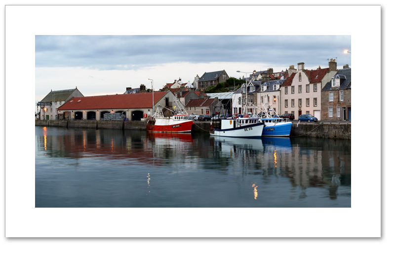 The Harbour at twilight, Pittenweem, East Neuk, Fife