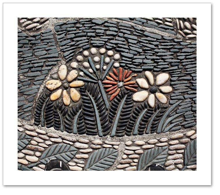 Mosaic I - flowers Whitehaven