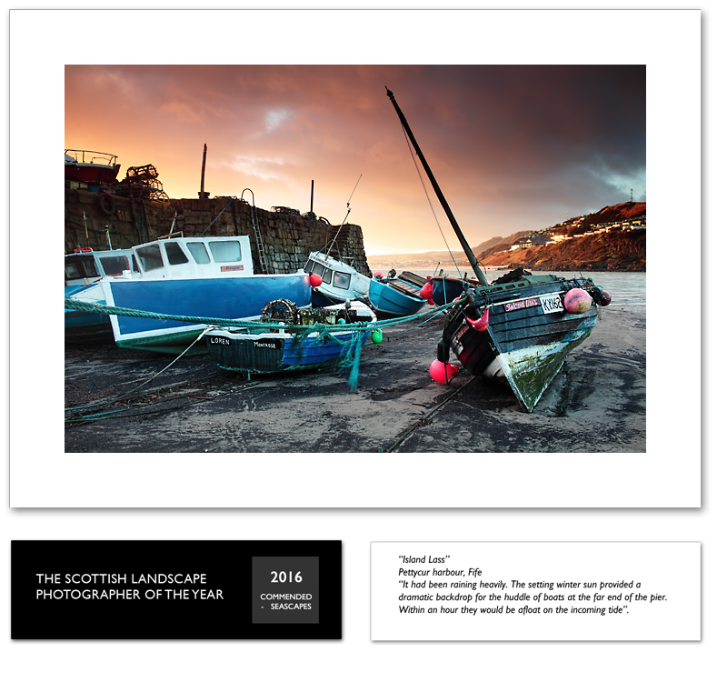 Island Lass, Pettycur harbour, Fife