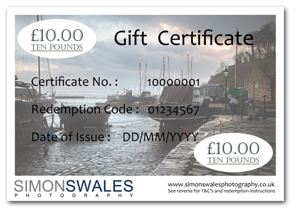 £10.00 Gift Certificate