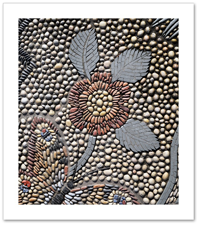 Mosaic VI - Red Rose of Lancashire