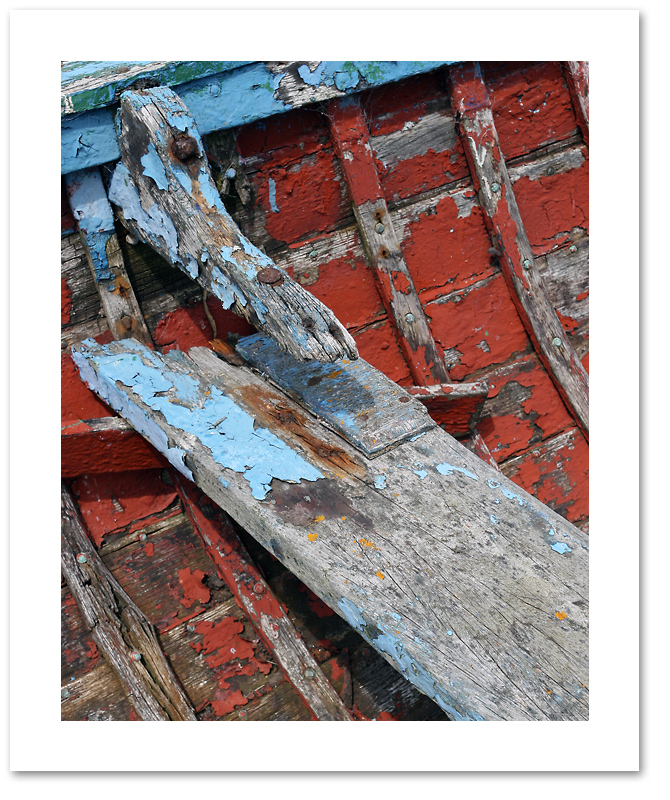 Old lifeboat detail