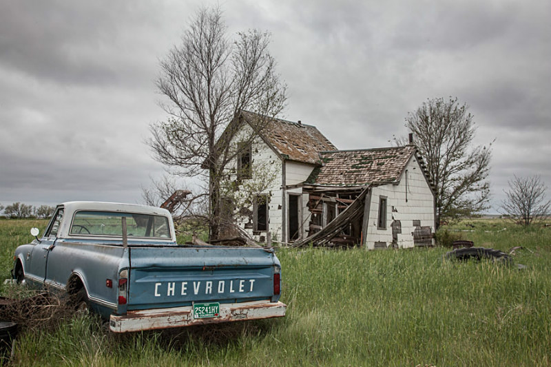 Abandoned homestead, eastern Colorado - Abandoned on the Plains