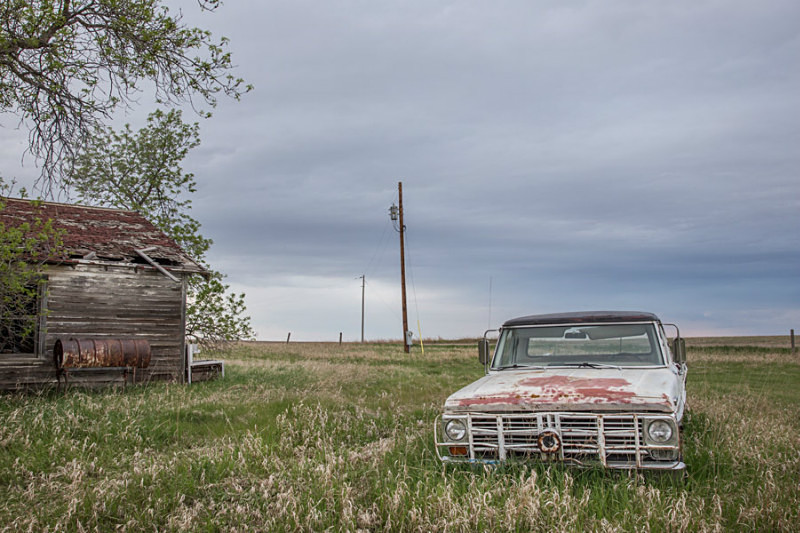 Deserted ranch, Sheridan County - Abandoned on the Plains
