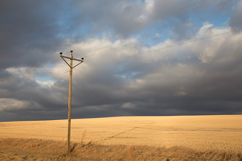 11 Storm over field ND - Big Sky Country USA