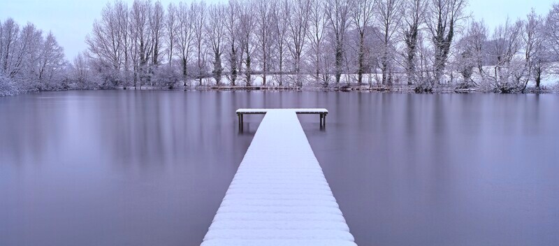 A Winter Jetty. EDC. 109 - England