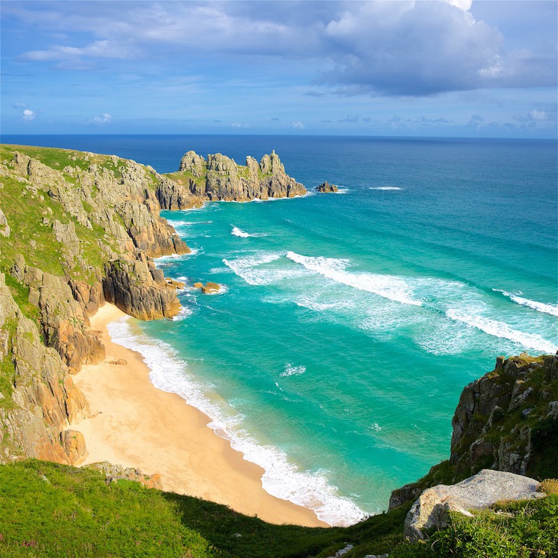 The Logan Rock, Porthcurno EDC292 - Cornwall